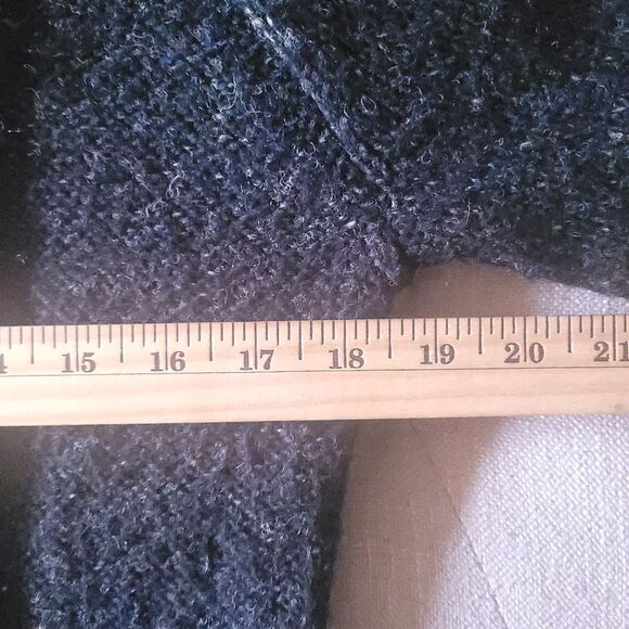 Royal Robbins Double Zip up Cable Knit Sweater Women’s Large Soft Wool Blend - Picture 9 of 10